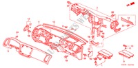 INSTRUMENTENBRETT(LH) für Honda CIVIC 1.6 EST 4 Türen 5 gang-Schaltgetriebe 2005