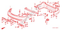 STOSSFAENGER für Honda CIVIC 1.6 EST 4 Türen 5 gang-Schaltgetriebe 2005