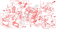 HEIZUNGSEINHEIT für Honda CIVIC EXI 5 Türen 4 gang automatikgetriebe 2001