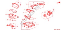 INSTRUMENTENBRETT(FAHRERSEITE) für Honda CIVIC VTI 5 Türen 4 gang automatikgetriebe 2002