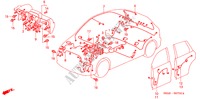 KABELBAUM für Honda CIVIC VI 5 Türen 4 gang automatikgetriebe 2003