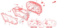 MESSGERAET BAUTEILE(NS) für Honda CIVIC VI 5 Türen 5 gang-Schaltgetriebe 2001