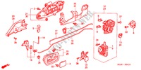TUERSCHLOESSER, HINTEN/ AEUSSERER GRIFF für Honda CIVIC VTI 5 Türen 4 gang automatikgetriebe 2001