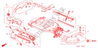 ANSAUGKRUEMMERABDECKUNG(1) für Honda ACCORD 3.0V6 4 Türen 4 gang automatikgetriebe 1998