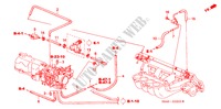 EINBAULEITUNG/ROHRE(L4) für Honda ACCORD 2.3VTI 4 Türen 4 gang automatikgetriebe 1998