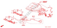EINBAULEITUNG/ROHRE(V6) (2) für Honda ACCORD 3.0V6    SINGAPORE 4 Türen 4 gang automatikgetriebe 2002