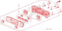 HEIZUNGSREGLER(AUTOMATISCH) (2) für Honda ACCORD 3.0SIR 4 Türen 4 gang automatikgetriebe 2002