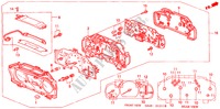 KOMBIINSTRUMENT(FORD) für Honda ACCORD 3.0SIR   SINGAPORE 4 Türen 4 gang automatikgetriebe 2000
