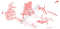 SCHALTGABEL(L4) für Honda ACCORD 2.0EXI 4 Türen 4 gang automatikgetriebe 1998
