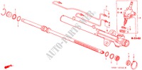 SERVOLENKGETRIEBE BAUTEILE(V6) (LH) für Honda ACCORD 3.0V6 4 Türen 4 gang automatikgetriebe 1998