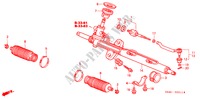 SERVOLENKGETRIEBE (RH) für Honda ACCORD 2.3VTI 4 Türen 4 gang automatikgetriebe 2001