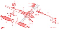 SERVOLENKGETRIEBE (V6) (LH) für Honda ACCORD 3.0V6 4 Türen 4 gang automatikgetriebe 2002