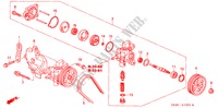 SERVOLENKPUMPE/BUEGEL(L4) für Honda ACCORD 2.3VTI 4 Türen 5 gang-Schaltgetriebe 1998