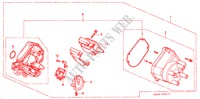VERTEILER(HITACHI) (L4) für Honda ACCORD 2.3VTI 4 Türen 5 gang-Schaltgetriebe 1998