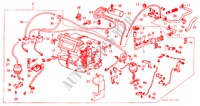 HEIZUNGSEINHEIT für Honda ACCORD EX 3 Türen 5 gang-Schaltgetriebe 1982