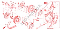KLIMAANLAGE (KOMPRESSOR) für Honda JAZZ 1.4LX 5 Türen 5 gang-Schaltgetriebe 2003