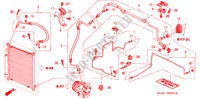 KLIMAANLAGE (SCHLAEUCHE/LEITUNGEN) ( '03) für Honda JAZZ 1.3DSI 5 Türen 5 gang-Schaltgetriebe 2003