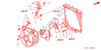 KUEHLER(TOYO RADIATOR) ( '03) für Honda JAZZ 1.3DSI 5 Türen 5 gang-Schaltgetriebe 2003