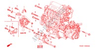 LICHTMASCHINEN STREBE für Honda JAZZ VTI 5 Türen 5 gang-Schaltgetriebe 2003