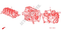 MOTOREINHEIT/ GETRIEBE KOMPL. für Honda JAZZ 1.3LX 5 Türen 5 gang-Schaltgetriebe 2005
