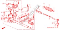 SERVOLENKGETRIEBE(EPS) für Honda JAZZ VTI 5 Türen 5 gang-Schaltgetriebe 2003