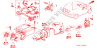 SRS EINHEIT für Honda JAZZ 1.4LX 5 Türen 5 gang-Schaltgetriebe 2002