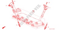 ZUENDSPULE/STOEPSEL für Honda JAZZ 1.4LX 5 Türen 5 gang-Schaltgetriebe 2003