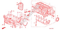 ZYLINDERBLOCK/OELWANNE für Honda JAZZ 1.3GLI 5 Türen 5 gang-Schaltgetriebe 2005
