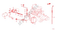 ENTLUEFTUNGSKAMMER/ OELFILTER für Honda PRELUDE STD 2 Türen 5 gang-Schaltgetriebe 1984
