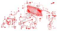 KUEHLER(PGM FI) für Honda PRELUDE 2.0SI 2 Türen 5 gang-Schaltgetriebe 1987