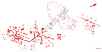 MOTORHILFSKABEL(PGM FI) für Honda PRELUDE 2.0I-16 2 Türen 5 gang-Schaltgetriebe 1986