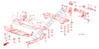 SCHUBSTREBE/MITTELSAEULE für Honda PRELUDE 2.0SI 2 Türen 5 gang-Schaltgetriebe 1987