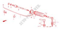 SPURSTANGE für Honda PRELUDE 2.0SI 2 Türen 5 gang-Schaltgetriebe 1987