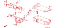 STEUERKASTEN(PGM FI) für Honda PRELUDE 2.0I-16 2 Türen 5 gang-Schaltgetriebe 1986