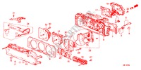 TACHOMETER KOMPONENTE (PGM FI) für Honda PRELUDE 2.0I-16 2 Türen 5 gang-Schaltgetriebe 1986
