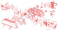 DREHZAHLMESSERKOMPONENTE (ND) für Honda CIVIC DX 1200 3 Türen 3 gang automatikgetriebe 1984