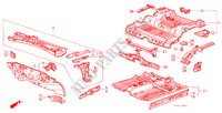 GEHAEUSESTRUKTUR(2) für Honda CIVIC DX 1300 3 Türen 4 gang-Schaltgetriebe 1986