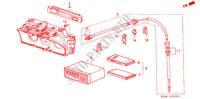 DREHZAHLMESSER/ ELEKTRONISCHER NAVIGATOR für Honda LEGEND XI EXCLUSIVE 4 Türen 5 gang-Schaltgetriebe 1989