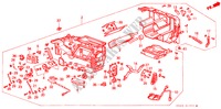 HEIZUNGSEINHEIT für Honda LEGEND EX 4 Türen 5 gang-Schaltgetriebe 1987