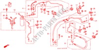 KLIMAANLAGE (SCHLAEUCHE/LEITUNGEN) (LH) für Honda LEGEND XI EXCLUSIVE 4 Türen 5 gang-Schaltgetriebe 1989