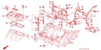 KRAFTSTOFFEINSPRITZUNG(2) für Honda LEGEND EX 4 Türen 4 gang automatikgetriebe 1990