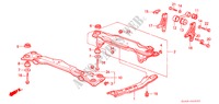 TRAEGER, VORNE/SCHUBSTREBE für Honda LEGEND XI EXCLUSIVE 4 Türen 4 gang automatikgetriebe 1990