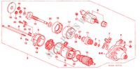 ANLASSER (DENSO) (L4) für Honda ACCORD VTIL 4 Türen 5 gang-Schaltgetriebe 2006
