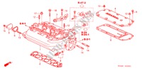 ANSAUGKRUEMMER(V6) für Honda ACCORD EX 4 Türen 5 gang automatikgetriebe 2006