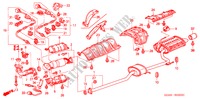 AUSPUFFROHR(L4) für Honda ACCORD 2.0 VTIE 4 Türen 5 gang-Schaltgetriebe 2003