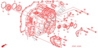 GETRIEBEGEHAEUSE(L4) für Honda ACCORD 2.0 VTIE 4 Türen 5 gang automatikgetriebe 2003