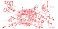 GETRIEBEGEHAEUSE(L4) für Honda ACCORD 2.0 VTIE 4 Türen 5 gang-Schaltgetriebe 2003