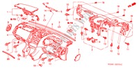 INSTRUMENTENBRETT(RH) für Honda ACCORD 2.0 VTI 4 Türen 5 gang automatikgetriebe 2003