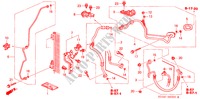 KLIMAANLAGE (SCHLAEUCHE/LEITUNGEN) (LH) für Honda ACCORD 2.0 VTIE 4 Türen 5 gang automatikgetriebe 2004