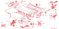 KOFFERRAUMDECKEL( '05) für Honda ACCORD 2.0 VTIE 4 Türen 5 gang-Schaltgetriebe 2003
